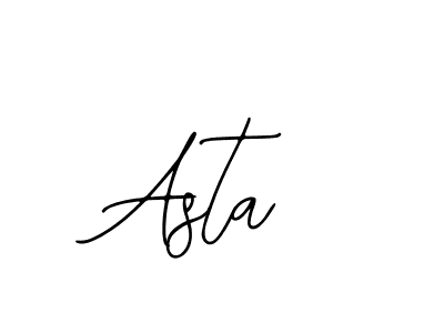 Asta stylish signature style. Best Handwritten Sign (Bearetta-2O07w) for my name. Handwritten Signature Collection Ideas for my name Asta. Asta signature style 12 images and pictures png