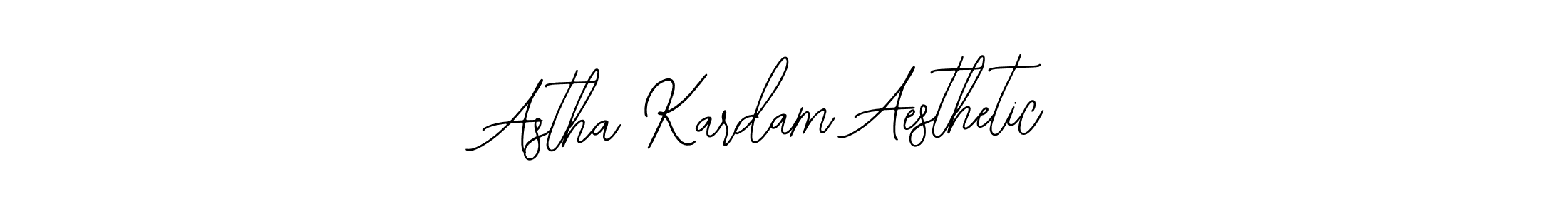 You should practise on your own different ways (Bearetta-2O07w) to write your name (Astha Kardam Aesthetic) in signature. don't let someone else do it for you. Astha Kardam Aesthetic signature style 12 images and pictures png