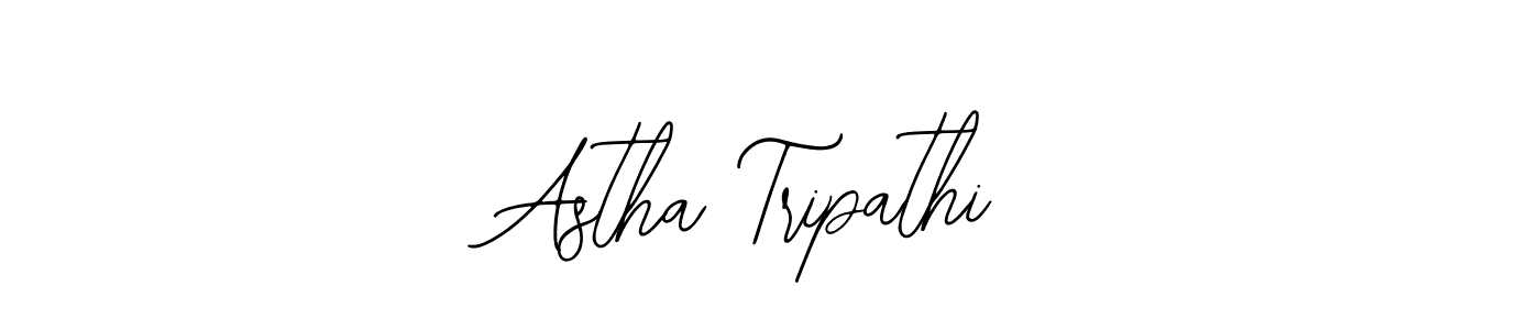Astha Tripathi stylish signature style. Best Handwritten Sign (Bearetta-2O07w) for my name. Handwritten Signature Collection Ideas for my name Astha Tripathi. Astha Tripathi signature style 12 images and pictures png