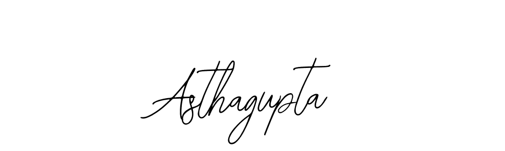 Design your own signature with our free online signature maker. With this signature software, you can create a handwritten (Bearetta-2O07w) signature for name Asthagupta. Asthagupta signature style 12 images and pictures png