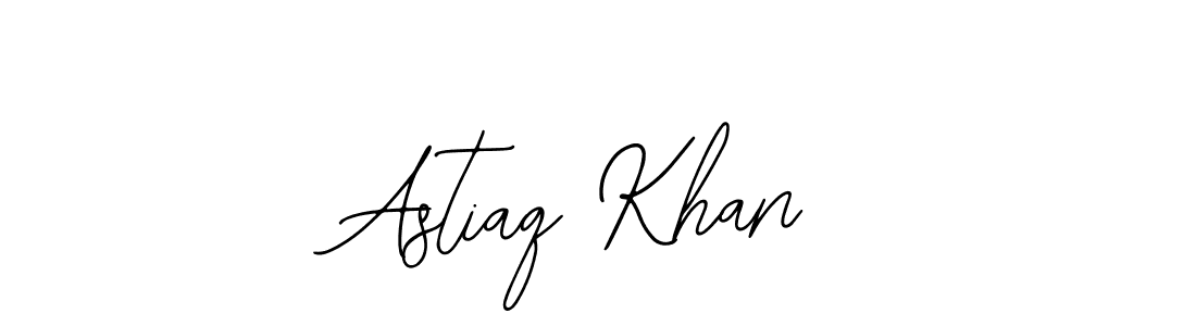 Bearetta-2O07w is a professional signature style that is perfect for those who want to add a touch of class to their signature. It is also a great choice for those who want to make their signature more unique. Get Astiaq Khan name to fancy signature for free. Astiaq Khan signature style 12 images and pictures png