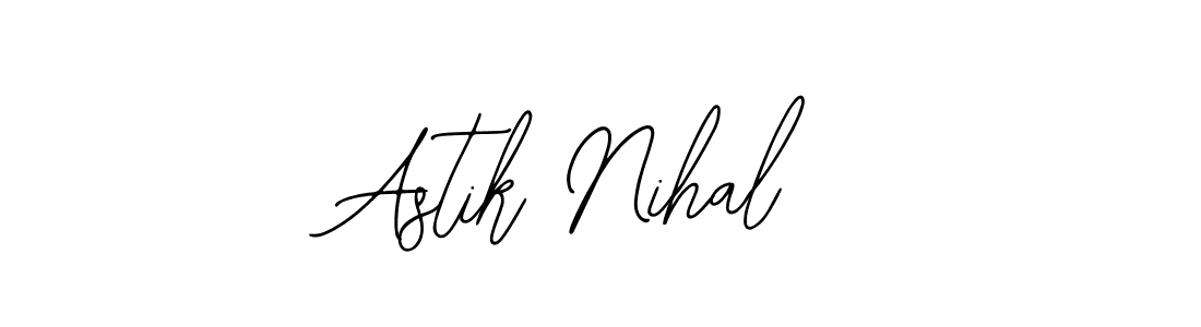 How to Draw Astik Nihal signature style? Bearetta-2O07w is a latest design signature styles for name Astik Nihal. Astik Nihal signature style 12 images and pictures png