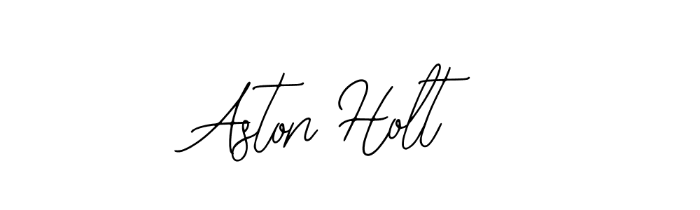 Aston Holt stylish signature style. Best Handwritten Sign (Bearetta-2O07w) for my name. Handwritten Signature Collection Ideas for my name Aston Holt. Aston Holt signature style 12 images and pictures png