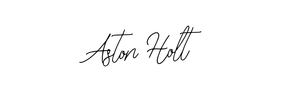 Also You can easily find your signature by using the search form. We will create Aston Holt name handwritten signature images for you free of cost using Bearetta-2O07w sign style. Aston Holt signature style 12 images and pictures png