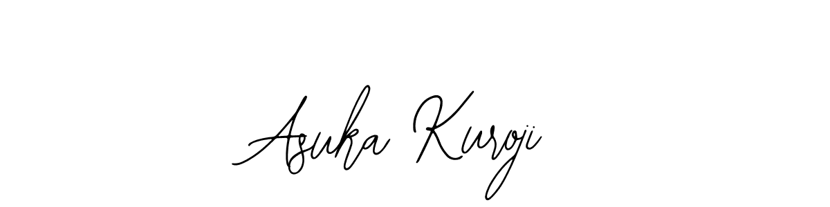 Design your own signature with our free online signature maker. With this signature software, you can create a handwritten (Bearetta-2O07w) signature for name Asuka Kuroji. Asuka Kuroji signature style 12 images and pictures png