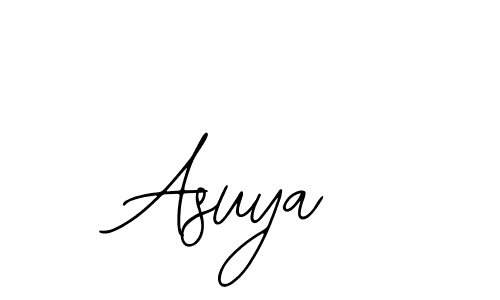 Design your own signature with our free online signature maker. With this signature software, you can create a handwritten (Bearetta-2O07w) signature for name Asuya. Asuya signature style 12 images and pictures png