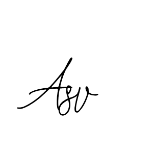 if you are searching for the best signature style for your name Asv. so please give up your signature search. here we have designed multiple signature styles  using Bearetta-2O07w. Asv signature style 12 images and pictures png