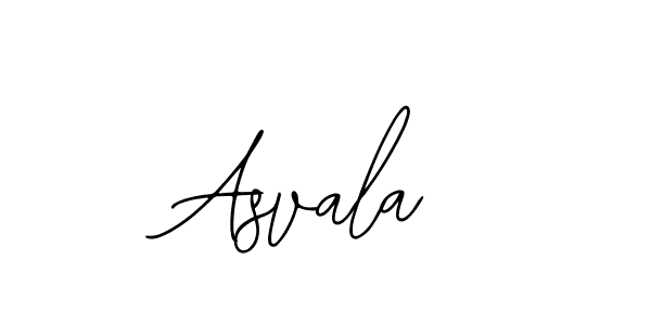 How to make Asvala signature? Bearetta-2O07w is a professional autograph style. Create handwritten signature for Asvala name. Asvala signature style 12 images and pictures png