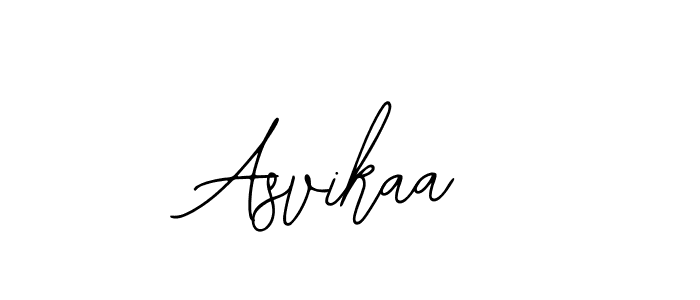 How to make Asvikaa signature? Bearetta-2O07w is a professional autograph style. Create handwritten signature for Asvikaa name. Asvikaa signature style 12 images and pictures png