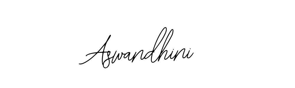 Design your own signature with our free online signature maker. With this signature software, you can create a handwritten (Bearetta-2O07w) signature for name Aswandhini. Aswandhini signature style 12 images and pictures png