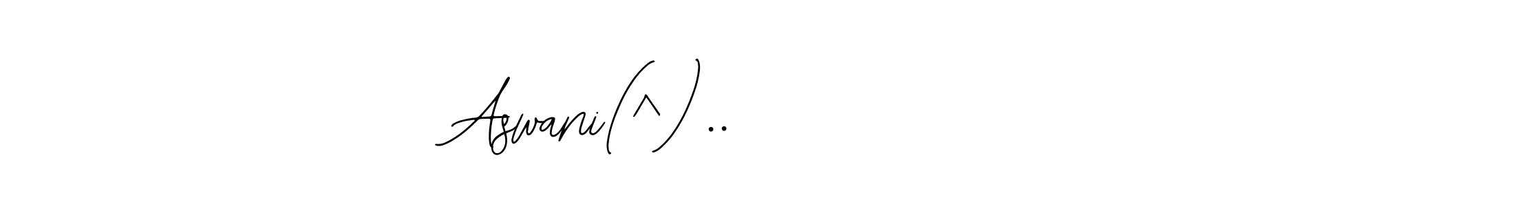 Use a signature maker to create a handwritten signature online. With this signature software, you can design (Bearetta-2O07w) your own signature for name Aswani(^)..           . Aswani(^)..            signature style 12 images and pictures png