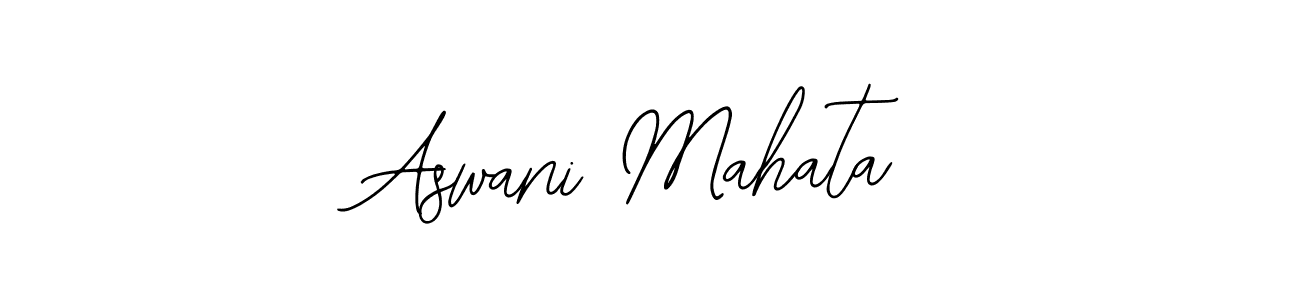 How to make Aswani Mahata signature? Bearetta-2O07w is a professional autograph style. Create handwritten signature for Aswani Mahata name. Aswani Mahata signature style 12 images and pictures png