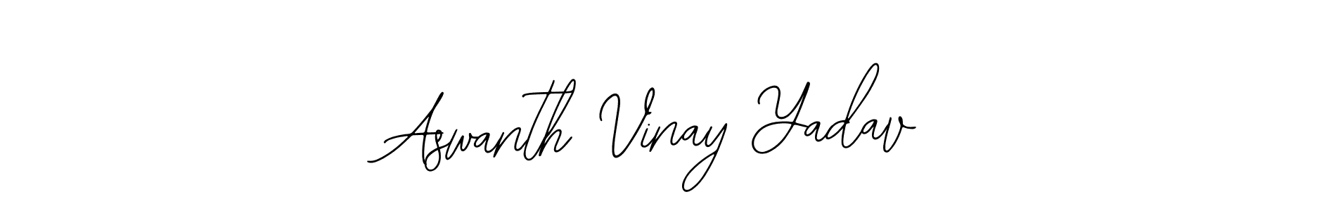 How to make Aswanth Vinay Yadav signature? Bearetta-2O07w is a professional autograph style. Create handwritten signature for Aswanth Vinay Yadav name. Aswanth Vinay Yadav signature style 12 images and pictures png