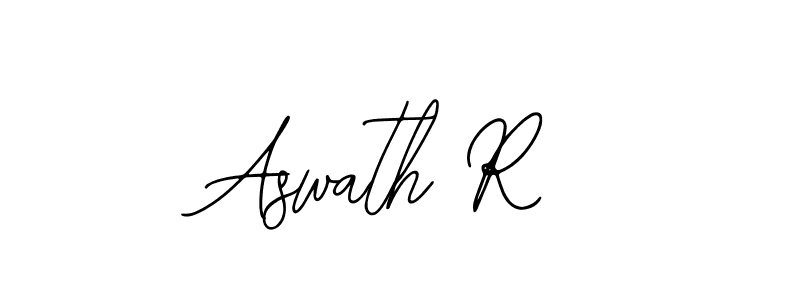 Also we have Aswath R name is the best signature style. Create professional handwritten signature collection using Bearetta-2O07w autograph style. Aswath R signature style 12 images and pictures png