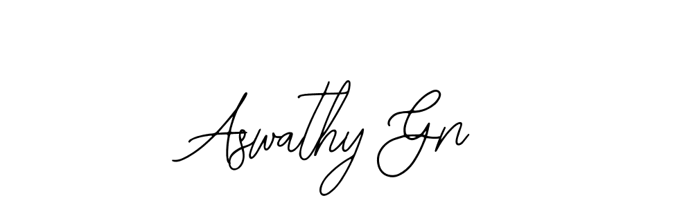 Make a beautiful signature design for name Aswathy Gn. Use this online signature maker to create a handwritten signature for free. Aswathy Gn signature style 12 images and pictures png