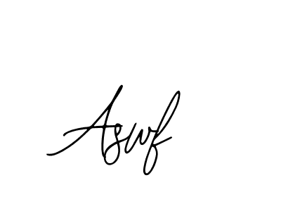 Also we have Aswf name is the best signature style. Create professional handwritten signature collection using Bearetta-2O07w autograph style. Aswf signature style 12 images and pictures png