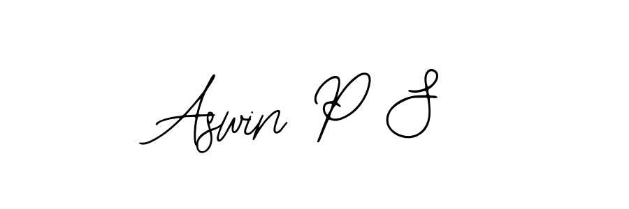 Here are the top 10 professional signature styles for the name Aswin P S. These are the best autograph styles you can use for your name. Aswin P S signature style 12 images and pictures png