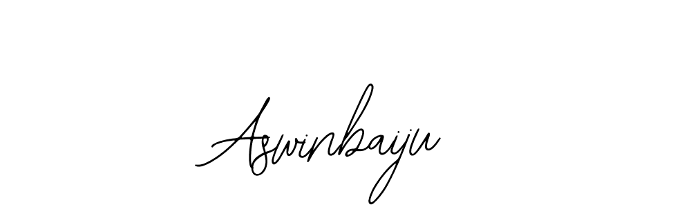 How to make Aswinbaiju signature? Bearetta-2O07w is a professional autograph style. Create handwritten signature for Aswinbaiju name. Aswinbaiju signature style 12 images and pictures png