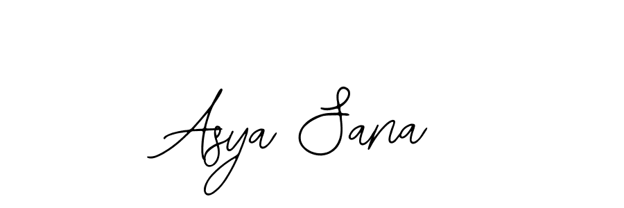 The best way (Bearetta-2O07w) to make a short signature is to pick only two or three words in your name. The name Asya Sana include a total of six letters. For converting this name. Asya Sana signature style 12 images and pictures png