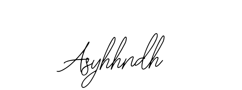 Make a beautiful signature design for name Asyhhndh. Use this online signature maker to create a handwritten signature for free. Asyhhndh signature style 12 images and pictures png