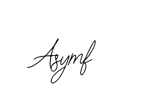 Design your own signature with our free online signature maker. With this signature software, you can create a handwritten (Bearetta-2O07w) signature for name Asymf. Asymf signature style 12 images and pictures png