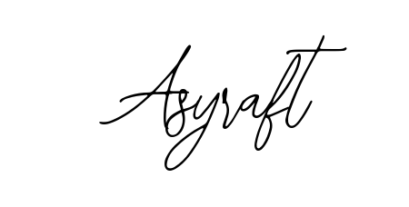 Discover how Asyraft looks in an executive cursive font (Bearetta-2O07w). Perfect for legal documents, invoices, and certificates. Asyraft signature style 12 images and pictures png