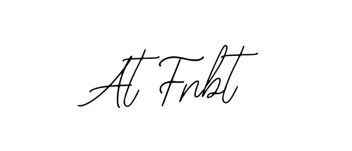 Design your own signature with our free online signature maker. With this signature software, you can create a handwritten (Bearetta-2O07w) signature for name At Fnbt. At Fnbt signature style 12 images and pictures png