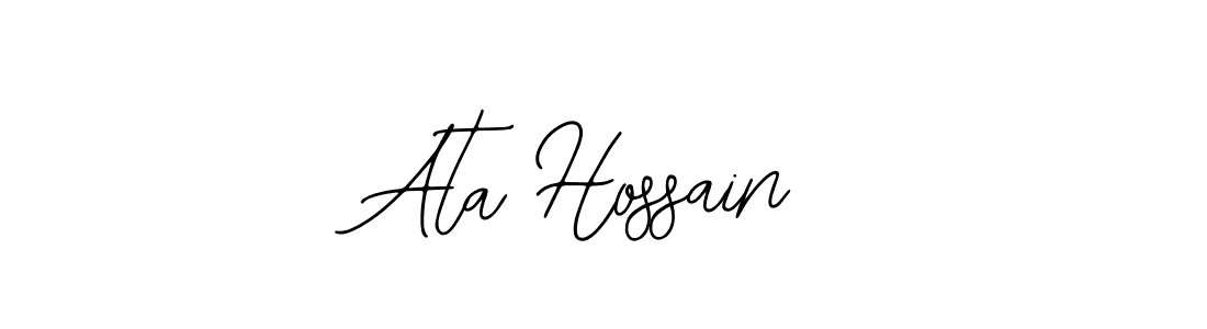Ata Hossain stylish signature style. Best Handwritten Sign (Bearetta-2O07w) for my name. Handwritten Signature Collection Ideas for my name Ata Hossain. Ata Hossain signature style 12 images and pictures png