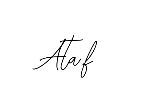 Ata.f stylish signature style. Best Handwritten Sign (Bearetta-2O07w) for my name. Handwritten Signature Collection Ideas for my name Ata.f. Ata.f signature style 12 images and pictures png