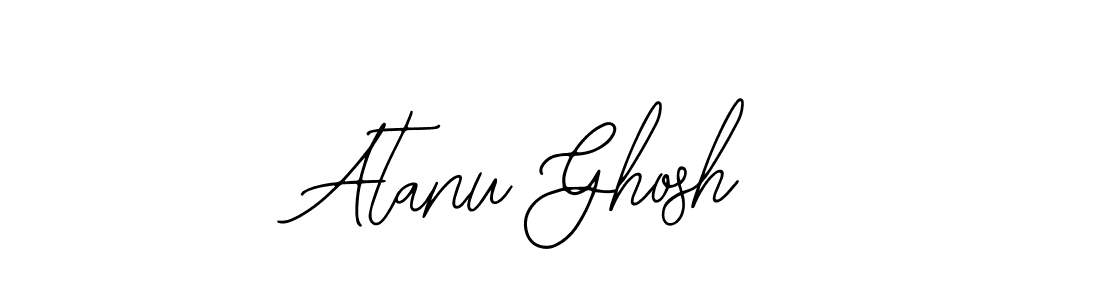 You should practise on your own different ways (Bearetta-2O07w) to write your name (Atanu Ghosh) in signature. don't let someone else do it for you. Atanu Ghosh signature style 12 images and pictures png