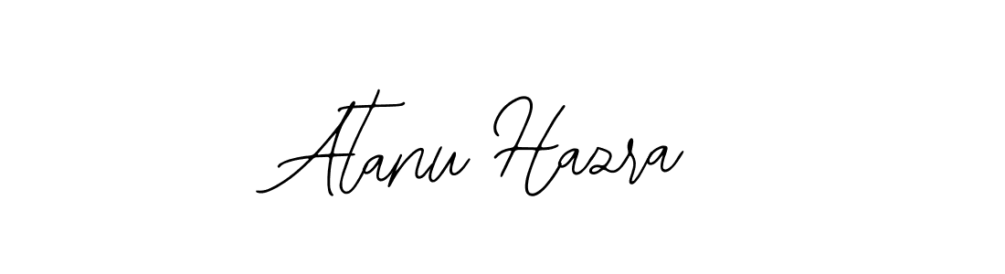 How to make Atanu Hazra signature? Bearetta-2O07w is a professional autograph style. Create handwritten signature for Atanu Hazra name. Atanu Hazra signature style 12 images and pictures png