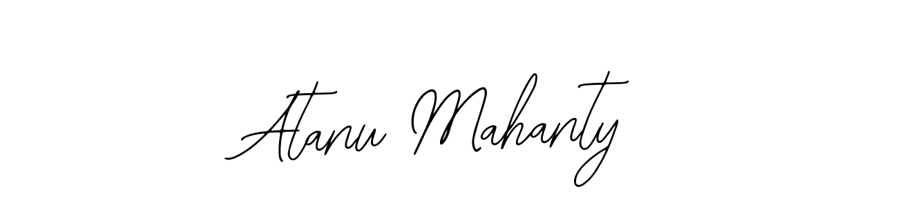 Use a signature maker to create a handwritten signature online. With this signature software, you can design (Bearetta-2O07w) your own signature for name Atanu Mahanty. Atanu Mahanty signature style 12 images and pictures png
