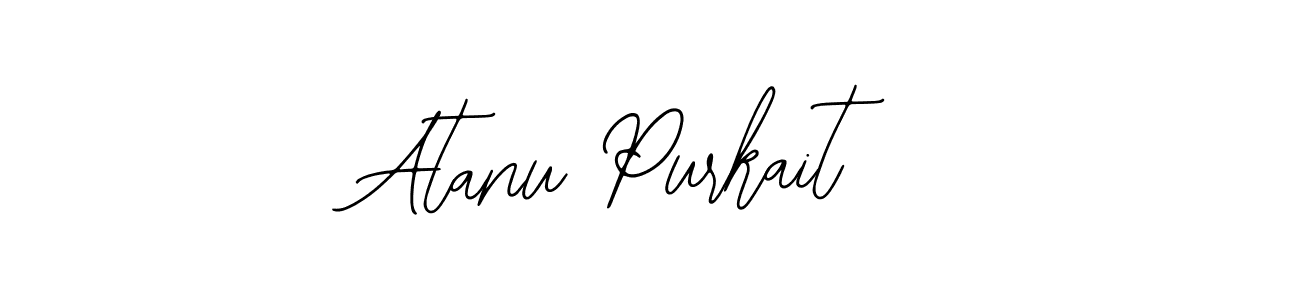 How to make Atanu Purkait name signature. Use Bearetta-2O07w style for creating short signs online. This is the latest handwritten sign. Atanu Purkait signature style 12 images and pictures png