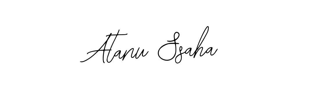 Make a beautiful signature design for name Atanu Ssaha. With this signature (Bearetta-2O07w) style, you can create a handwritten signature for free. Atanu Ssaha signature style 12 images and pictures png
