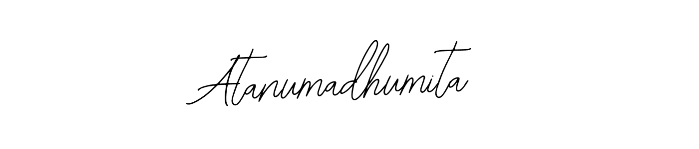 You should practise on your own different ways (Bearetta-2O07w) to write your name (Atanumadhumita) in signature. don't let someone else do it for you. Atanumadhumita signature style 12 images and pictures png