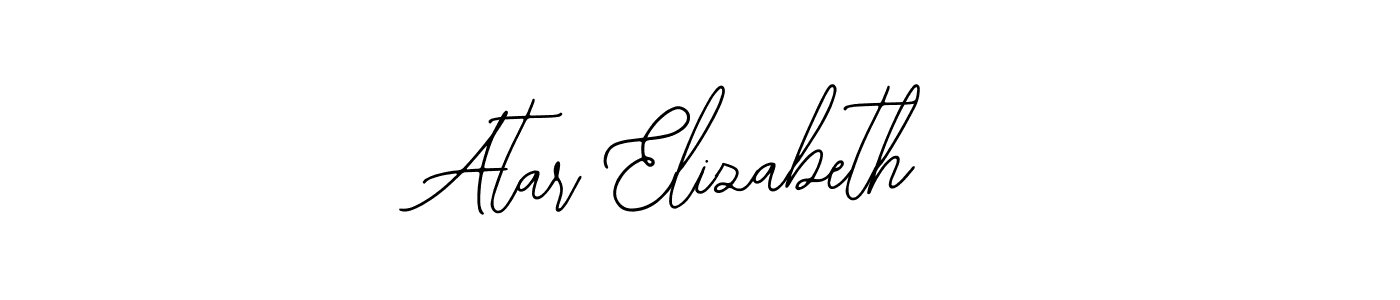 Also You can easily find your signature by using the search form. We will create Atar Elizabeth name handwritten signature images for you free of cost using Bearetta-2O07w sign style. Atar Elizabeth signature style 12 images and pictures png