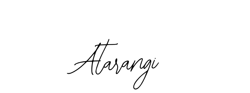 How to make Atarangi name signature. Use Bearetta-2O07w style for creating short signs online. This is the latest handwritten sign. Atarangi signature style 12 images and pictures png