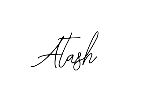 Design your own signature with our free online signature maker. With this signature software, you can create a handwritten (Bearetta-2O07w) signature for name Atash. Atash signature style 12 images and pictures png