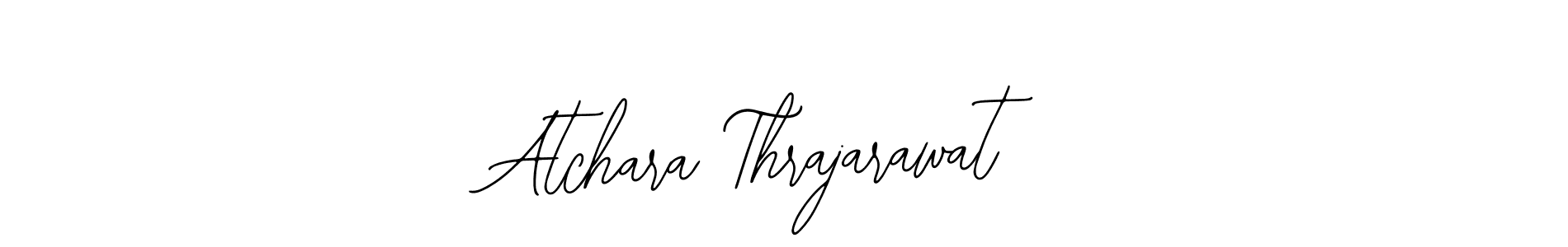 It looks lik you need a new signature style for name Atchara Thrajarawat. Design unique handwritten (Bearetta-2O07w) signature with our free signature maker in just a few clicks. Atchara Thrajarawat signature style 12 images and pictures png