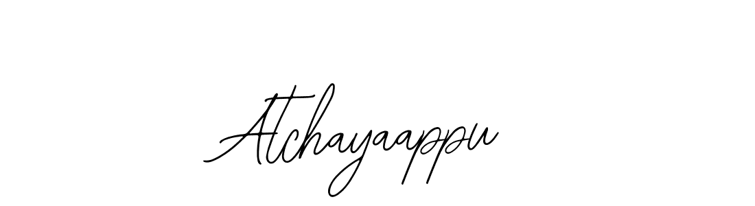 You can use this online signature creator to create a handwritten signature for the name Atchayaappu. This is the best online autograph maker. Atchayaappu signature style 12 images and pictures png