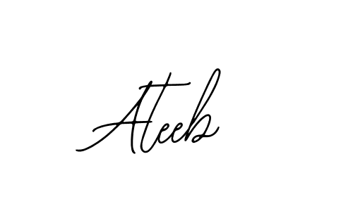 Here are the top 10 professional signature styles for the name Ateeb. These are the best autograph styles you can use for your name. Ateeb signature style 12 images and pictures png