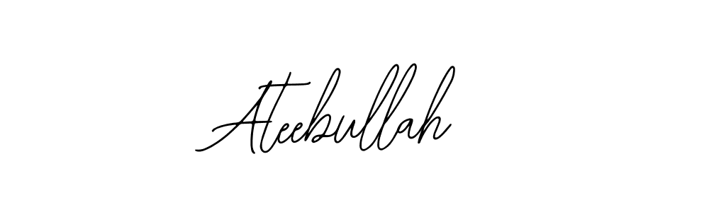 Ateebullah stylish signature style. Best Handwritten Sign (Bearetta-2O07w) for my name. Handwritten Signature Collection Ideas for my name Ateebullah. Ateebullah signature style 12 images and pictures png