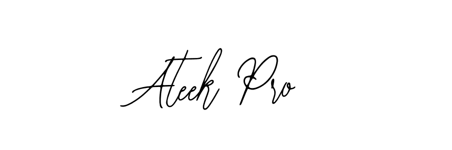 Once you've used our free online signature maker to create your best signature Bearetta-2O07w style, it's time to enjoy all of the benefits that Ateek Pro name signing documents. Ateek Pro signature style 12 images and pictures png