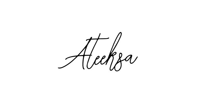 Make a beautiful signature design for name Ateeksa. With this signature (Bearetta-2O07w) style, you can create a handwritten signature for free. Ateeksa signature style 12 images and pictures png