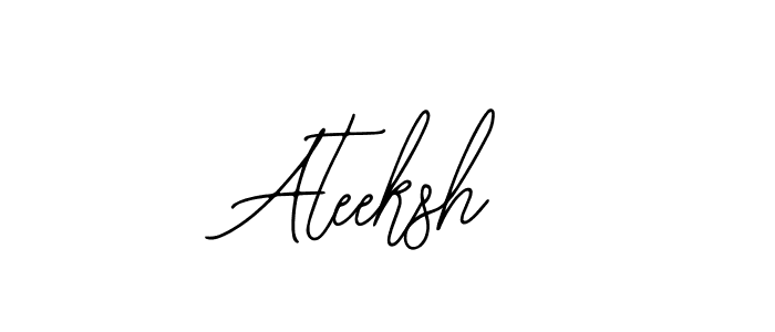 You can use this online signature creator to create a handwritten signature for the name Ateeksh. This is the best online autograph maker. Ateeksh signature style 12 images and pictures png