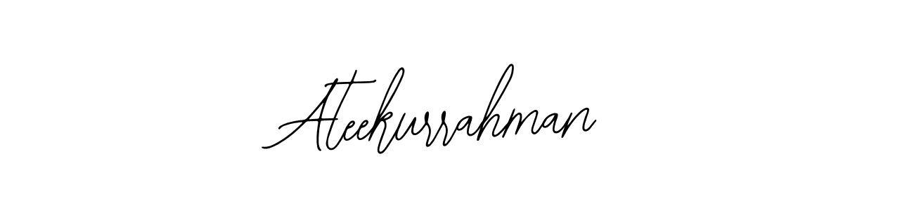 You can use this online signature creator to create a handwritten signature for the name Ateekurrahman. This is the best online autograph maker. Ateekurrahman signature style 12 images and pictures png