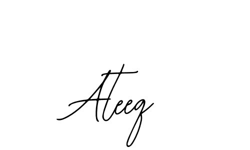Make a beautiful signature design for name Ateeq. Use this online signature maker to create a handwritten signature for free. Ateeq signature style 12 images and pictures png