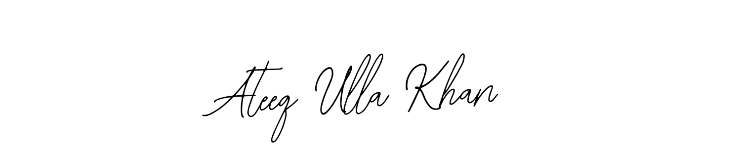 Make a beautiful signature design for name Ateeq Ulla Khan. Use this online signature maker to create a handwritten signature for free. Ateeq Ulla Khan signature style 12 images and pictures png