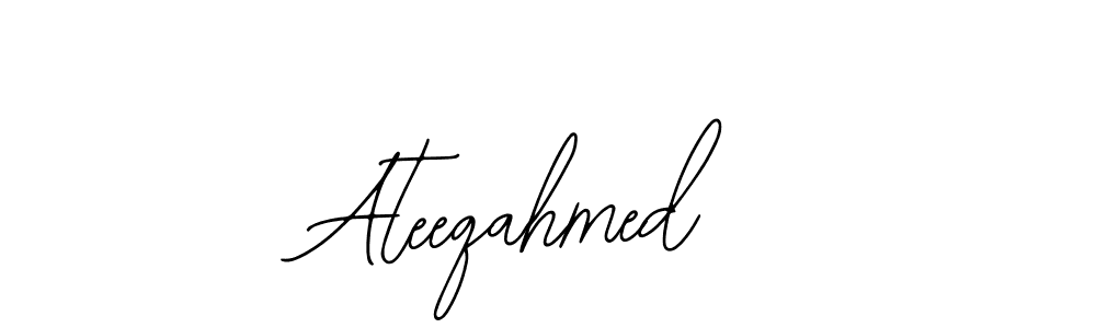 Make a beautiful signature design for name Ateeqahmed. With this signature (Bearetta-2O07w) style, you can create a handwritten signature for free. Ateeqahmed signature style 12 images and pictures png