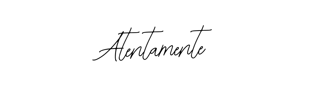 Design your own signature with our free online signature maker. With this signature software, you can create a handwritten (Bearetta-2O07w) signature for name Atentamente. Atentamente signature style 12 images and pictures png